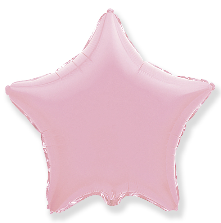 Картинка Шар (32''/81 см) Звезда, Розовый, 1 шт. от магазина GelShariki