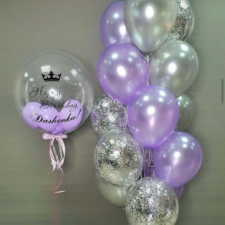 Картинка Набор воздушных шаров «Наша принцесса» от магазина GelShariki
