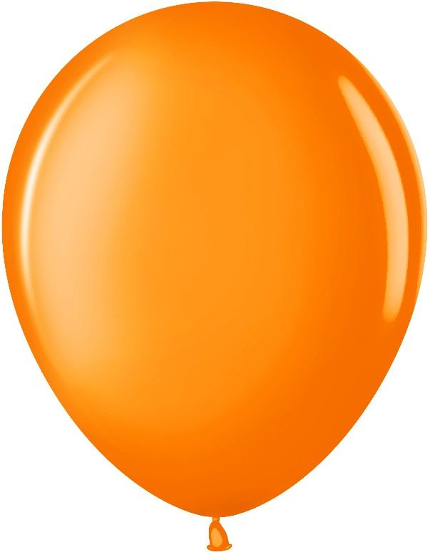Картинка Шар (12''/30 см) Оранжевый, пастель от магазина GelShariki